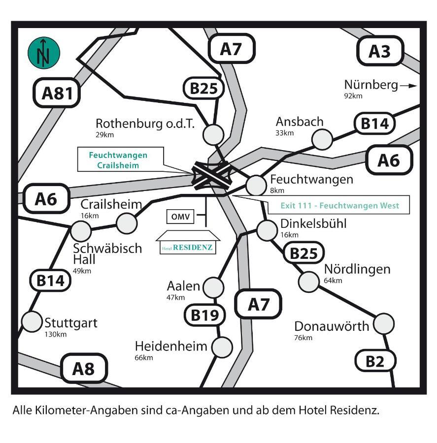 Hotel Residenz Schnelldorf Luaran gambar